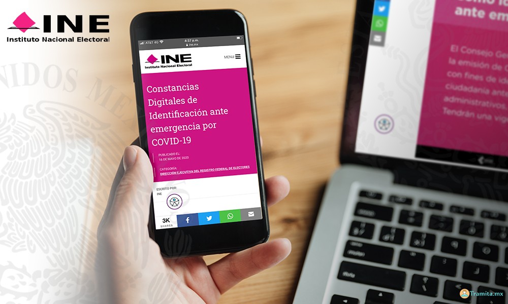 Constancias Digitales de Identificación INE