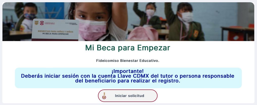 mi beca para empezar julio 2023
