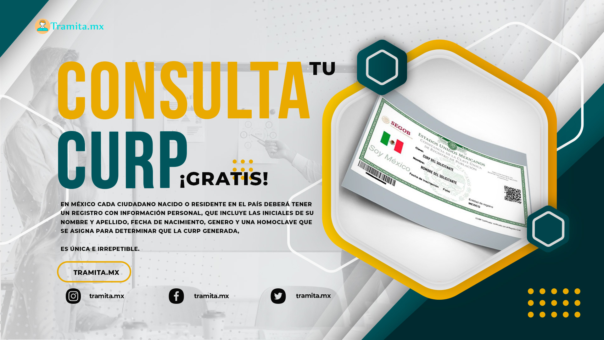 Nueva CURP Certificada