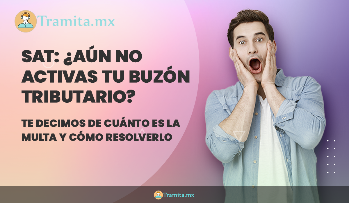 SAT: ¿Aún no activas tu Buzón Tributario? Te decimos de cuánto es LA MULTA y cómo resolverlo