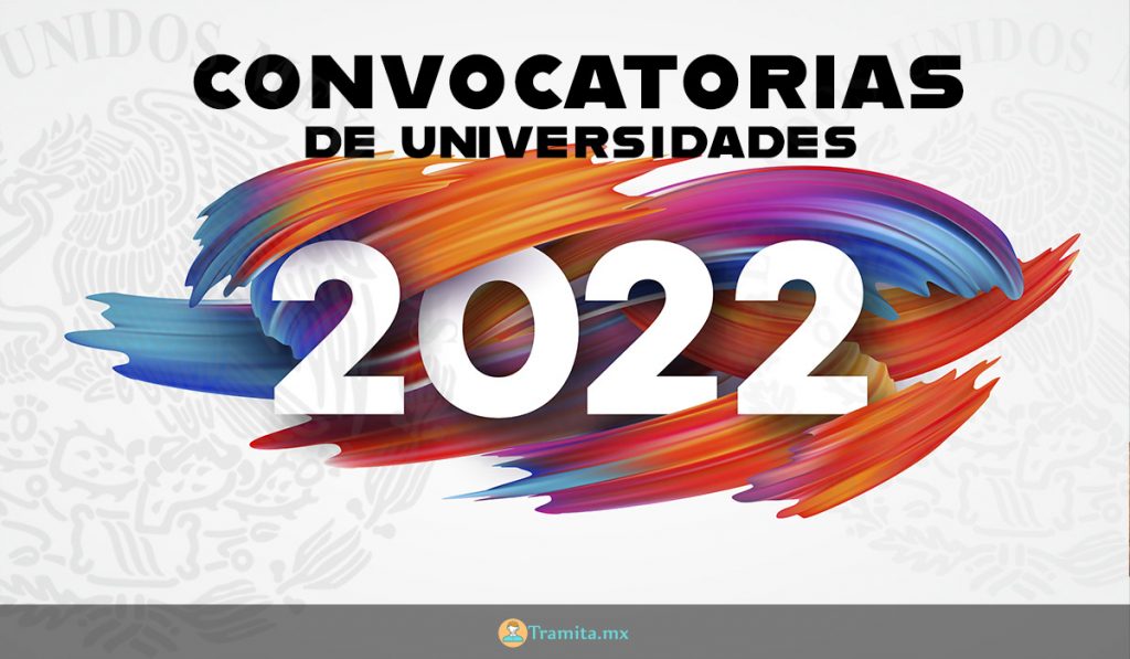 Convocatorias de Universidades en 2022
