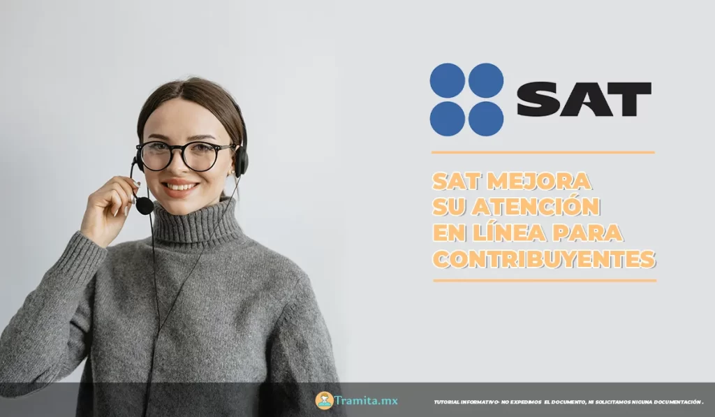 SAT mejora su atención en línea para contribuyentes