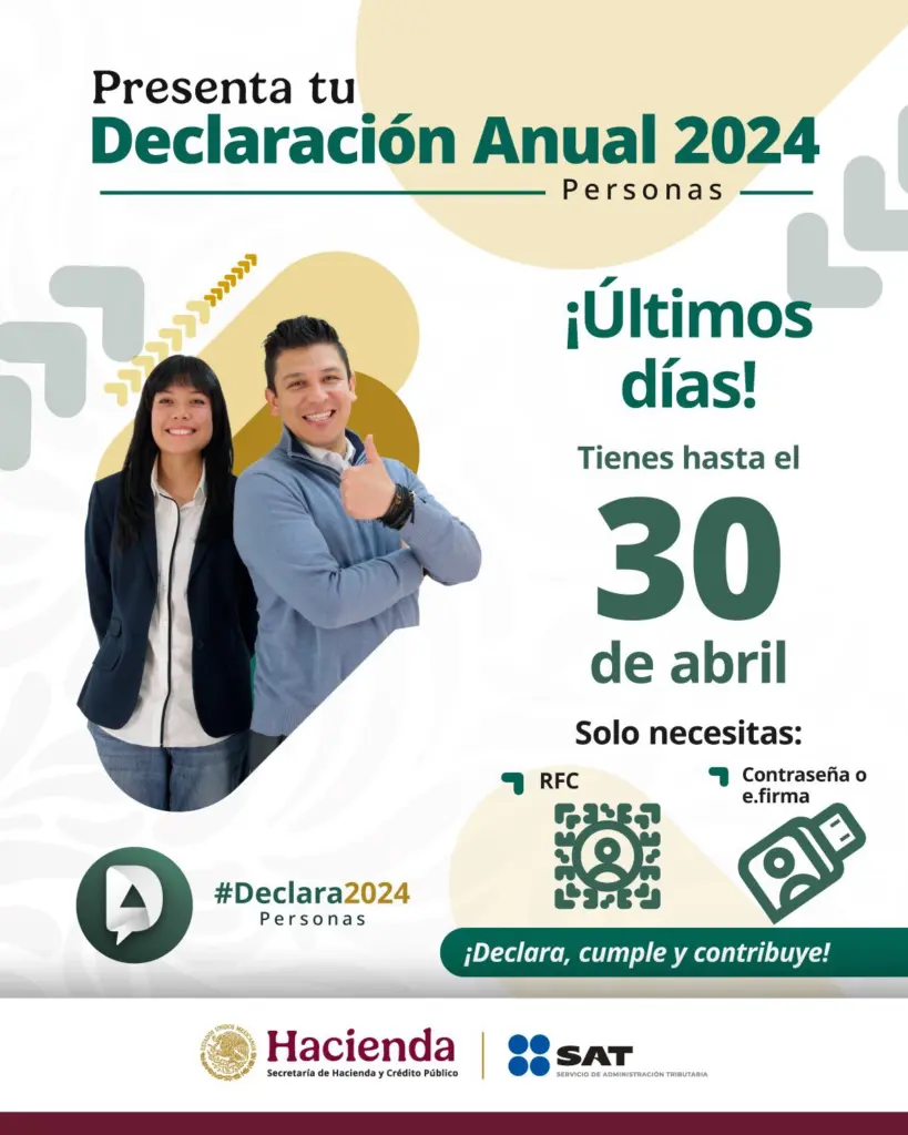 presenta tu declaracion anual sat