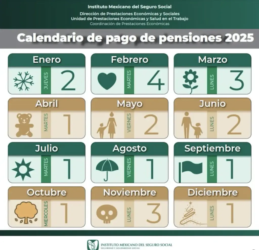 calendario de pagos