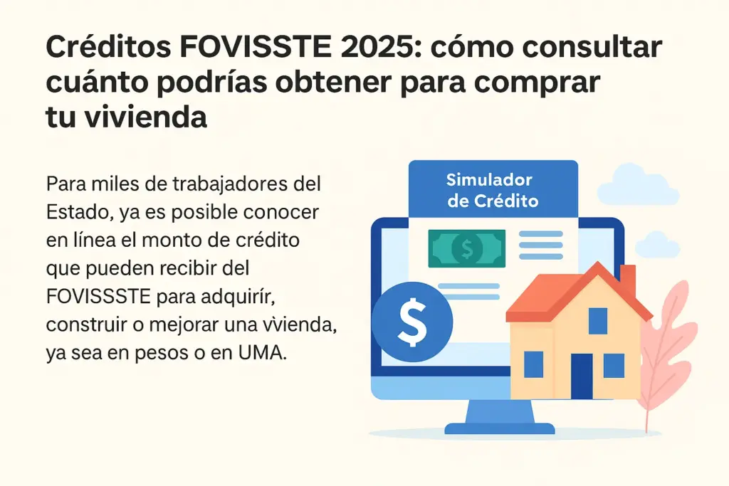 creditos fovisste 2025