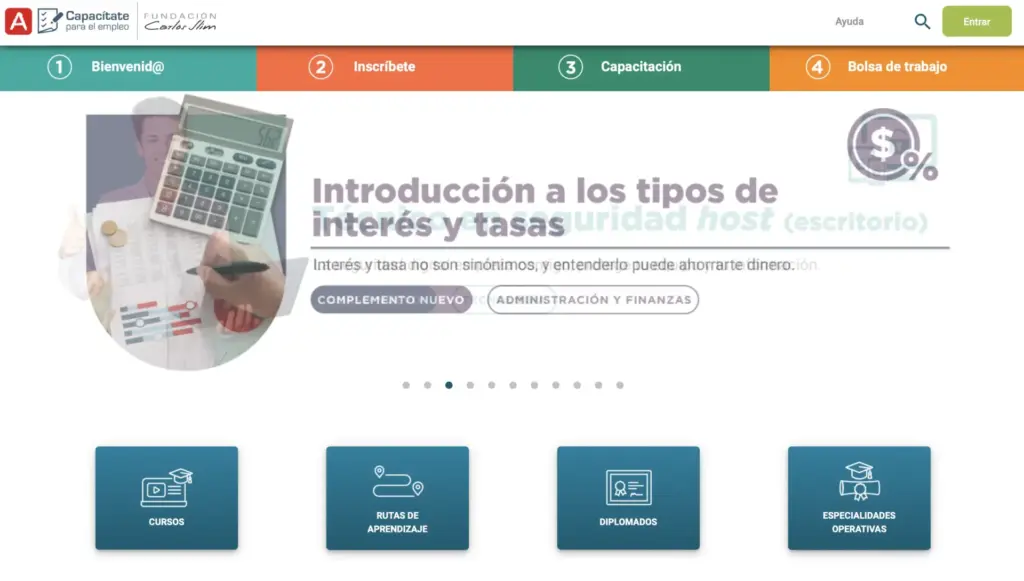 Carlos Slim lanza dos nuevos cursos gratuitos en línea a través de Capacítate para el Empleo