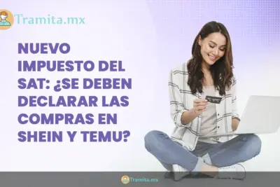 Nuevo impuesto del SAT- ¿Se deben declarar las compras en Shein y Temu?