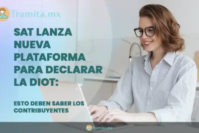 SAT lanza nueva plataforma para declarar la DIOT