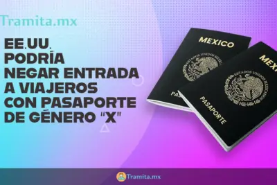 EE.UU. podría negar entrada a viajeros con pasaporte de género x
